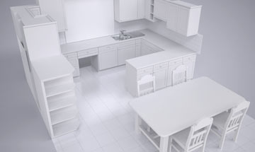 Conception 3D de votre cuisine sur-mesure