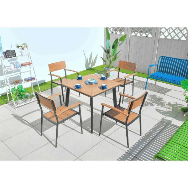 Ensemble table + 4 fauteuils - - Mr.Bricolage Martinique