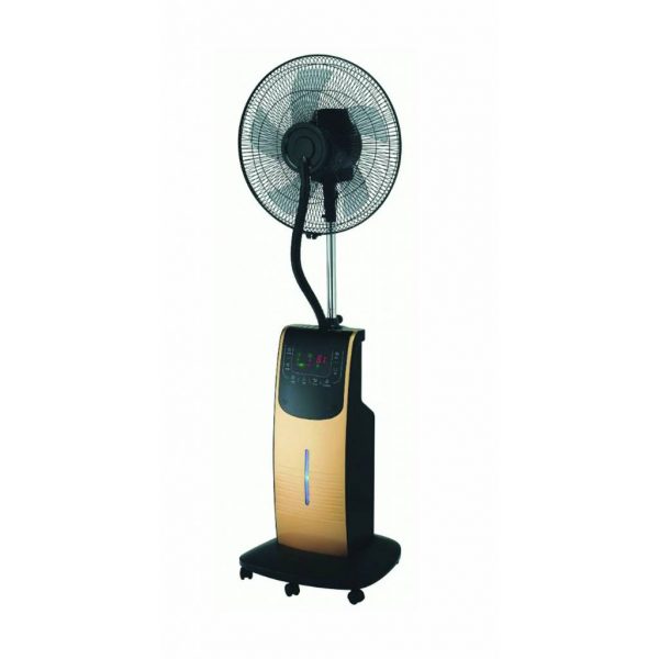 Ventilateur brumisateur sur pied 40 cm avec télécommande - - Mr.Bricolage Martinique