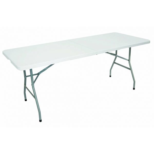 Table rectangulaire pliante 180 x 70 x 74 cm - - Mr.Bricolage Martinique