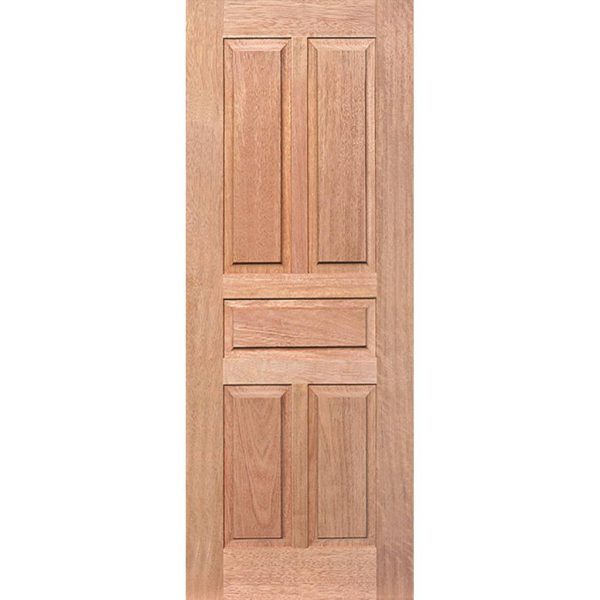 Porte coulissante 5 creux cedroarana l.73 x H. 211 cm - - Mr.Bricolage Martinique