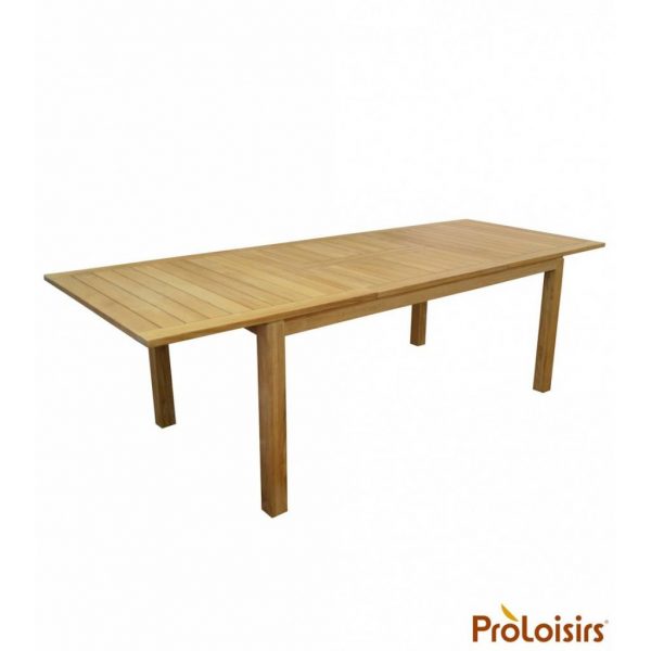 TABLE TECK EXTENSIBLE MADAGASCAR