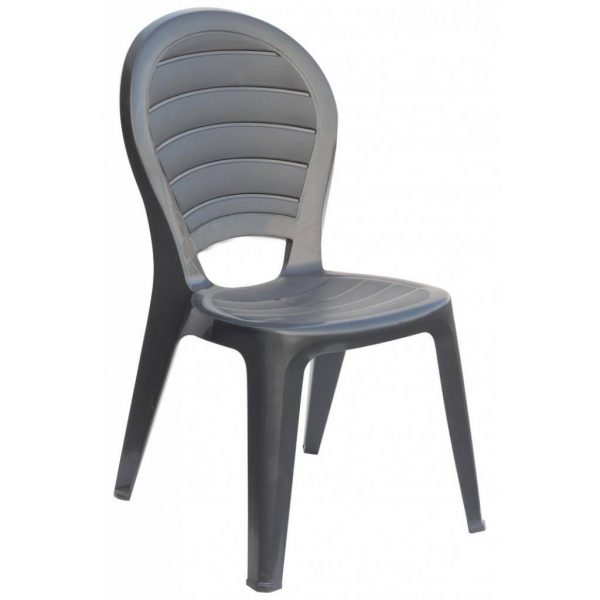 CHAISE PALOMA GRIS - - Mr.Bricolage Martinique