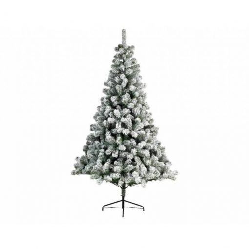 Sapin Impérial vert et blanc - hauteur de 240 cm