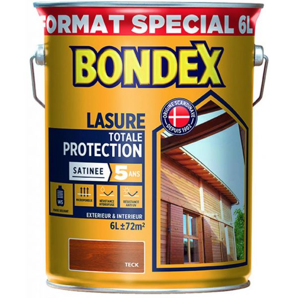 Lasure Bondex de protection 6L - - Mr.Bricolage Martinique