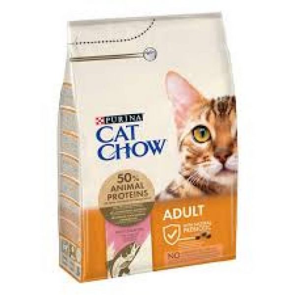 CAT CHOW ADULTE AU THON ET AU SAUMON - - Mr.Bricolage Martinique