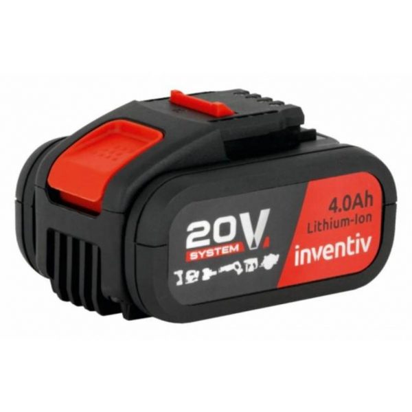 Batterie Lithium-Ion 20V 4Ah - INVENTIV - - Mr.Bricolage Martinique