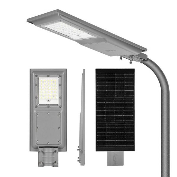 Lampadaire solaire pro de 1000 Lumens et 6000K avec télecommande - Pour surface de 20 à 25 M² - - Mr.Bricolage Martinique