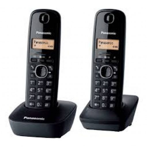 Téléphone Sans Fil Duo Dect Noir Kx-tg1612 frh