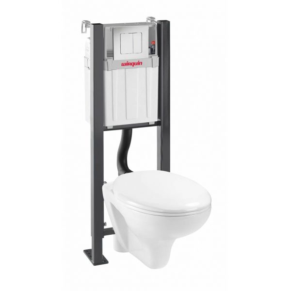 WC SUSPENDU SMART ROCK - - Mr.Bricolage Martinique