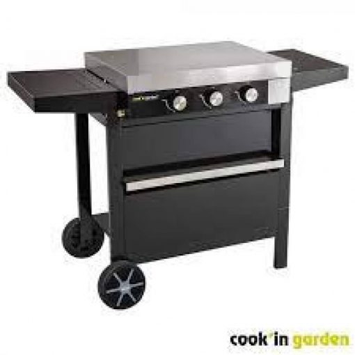 Plancha gaz 3b avec capot