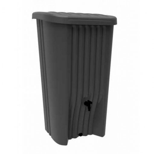 Récupérateur d'eau déco anthracite 150L