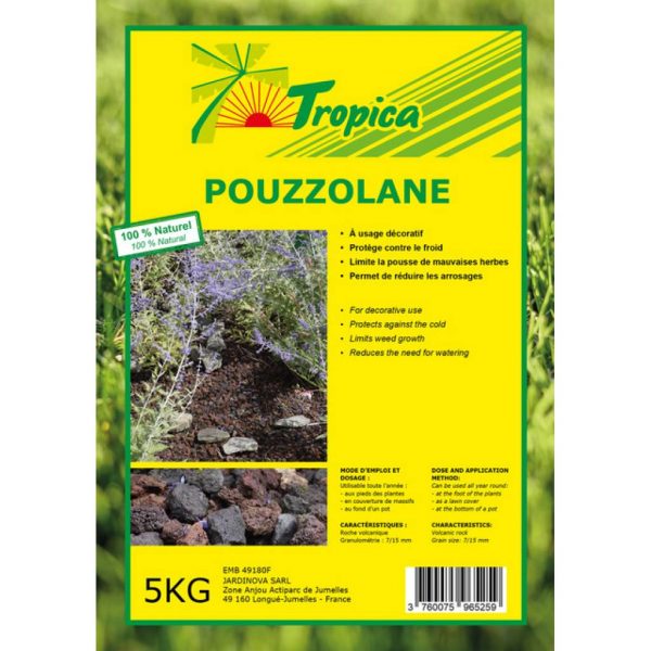 Pouzzolane 5kg - - Mr.Bricolage Martinique
