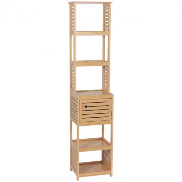 Colonne 1 porte + 5 étagères - - Mr.Bricolage Martinique