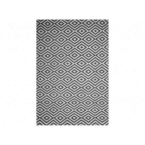 Tapis D'extérieur Polyethylene 120x170 - Elvig Gris