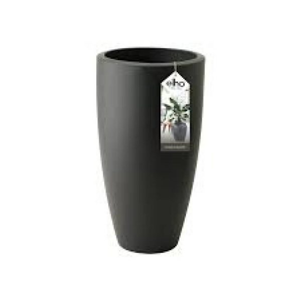 Vase Pure Soft Rond Haut 40 ANTHRACITE