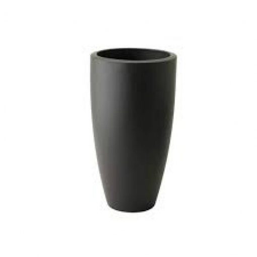 Pot De Fleurs Rond Pure Soft Round High Ø 35 X H.62 Cm