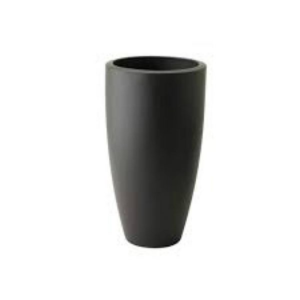 Pot De Fleurs Rond Pure Soft Round High Ø 35 X H.62 Cm
