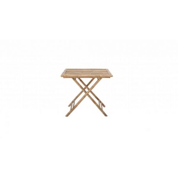 TABLE PLIANTE EN BAMBOU - - Mr.Bricolage Martinique