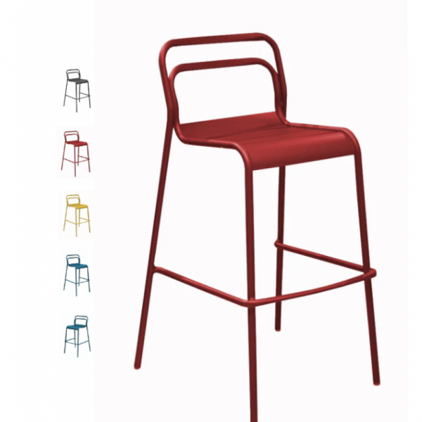 CHAISE HAUTE EOS ROUGE - - Mr.Bricolage Martinique