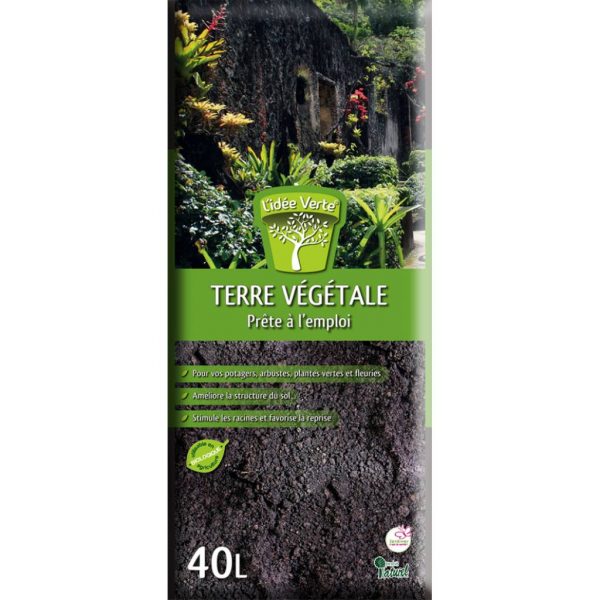 TERRE VEGETALE 40L NFU - - Mr.Bricolage Martinique