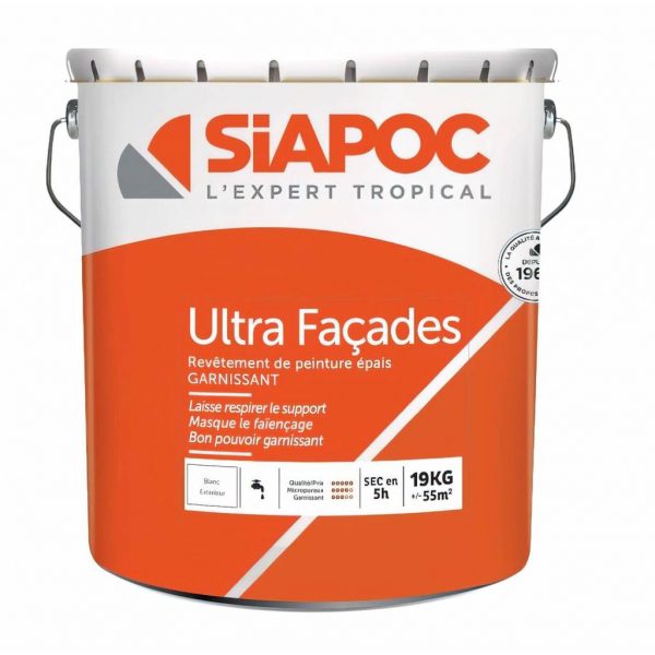 Ultra Facade Caoutchoutée 19 kg - - Mr.Bricolage Martinique