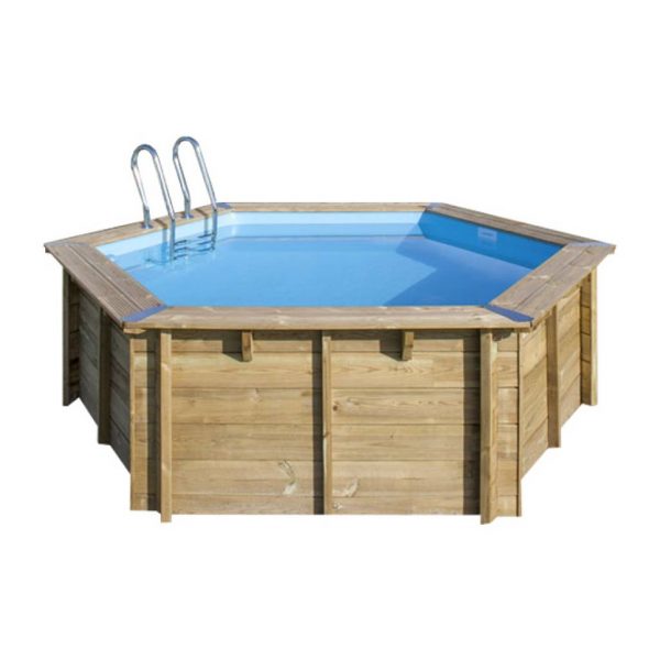 Piscine en bois VANILLE2 4,12 x 1,19 m - - Mr.Bricolage Martinique