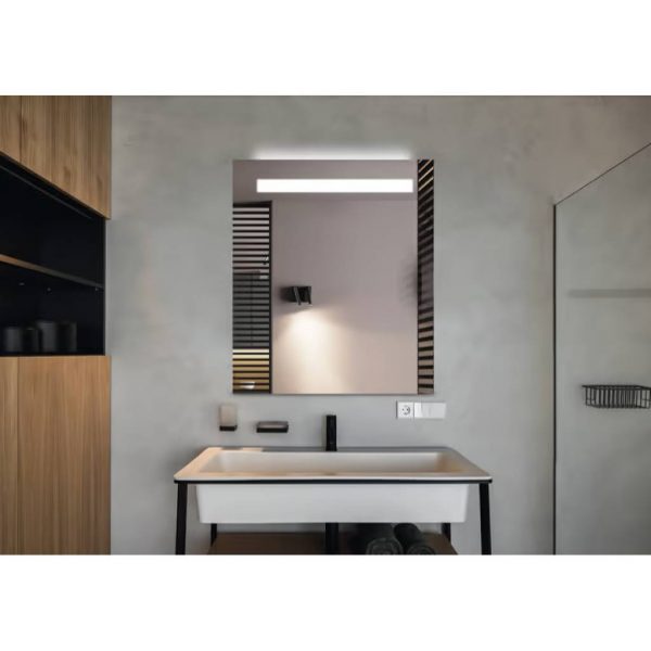 Miroir Led First 70 x 60 cm - - Mr.Bricolage Martinique