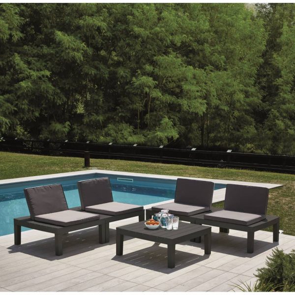 Set API anthracite coussin - - Mr.Bricolage Martinique