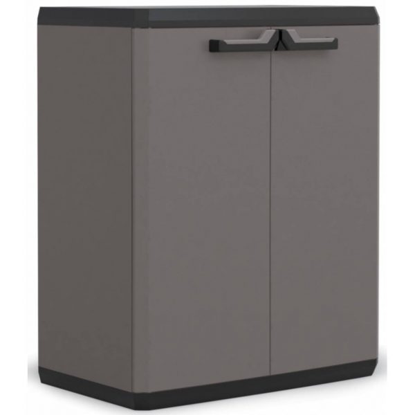 Armoire De Rangement Basse Piu - 68 X 39 X 83 Cm - - Mr.Bricolage Martinique