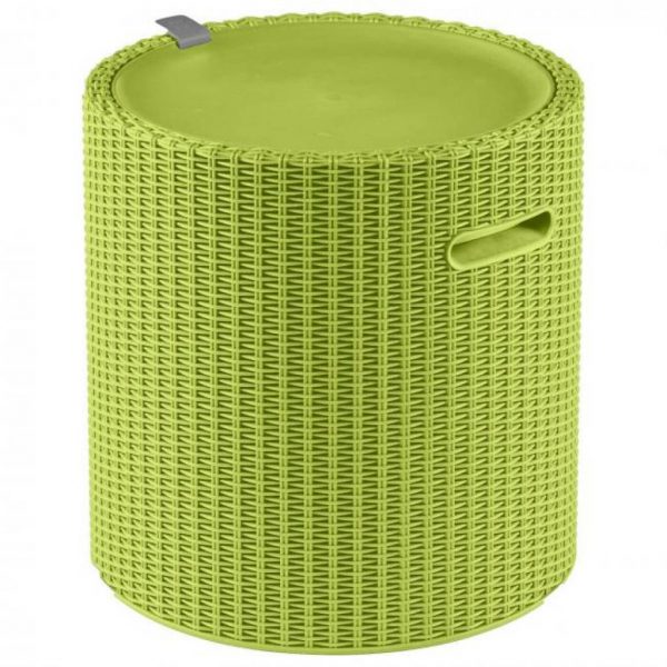 COFFRE GLACIERE COOL 3 EN 1 VERT (GLACIERE,TABLE BASSE OU COFFRE DE RANGEMENT) - - Mr.Bricolage Martinique