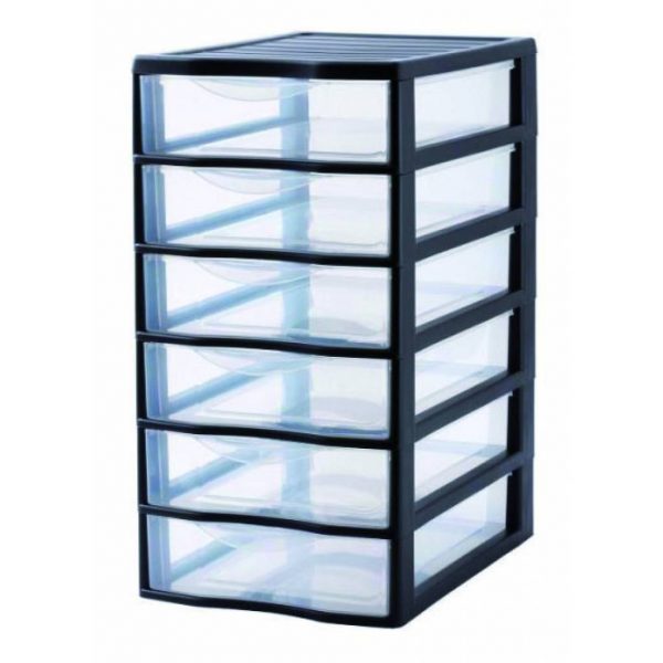 Tour de rangement Orgamix 8 tiroirs - - Mr.Bricolage Martinique