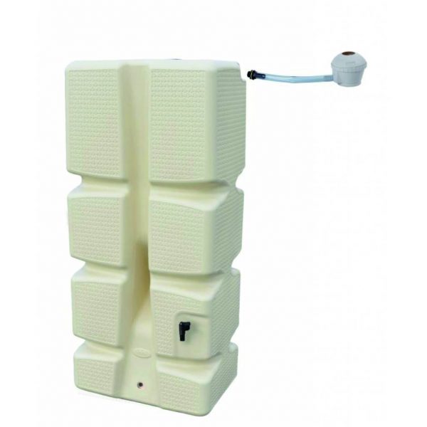 Récupérateur eau de pluie + kit collecteur 310L - - Mr.Bricolage Martinique