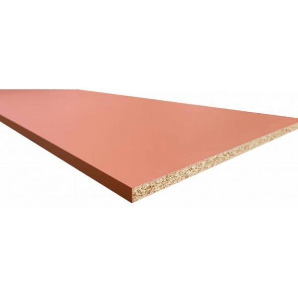 Tablette mélaminée terracotta - - Mr.Bricolage Martinique