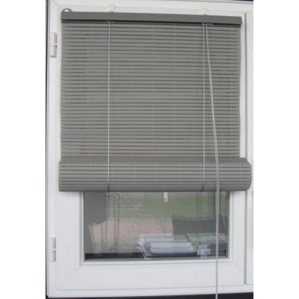 Store enrouleur pvc gris - - Mr.Bricolage Martinique
