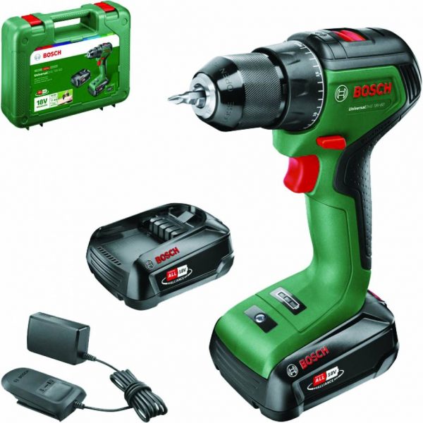 Perceuse sans fil 18V -2 AH - - Mr.Bricolage Martinique