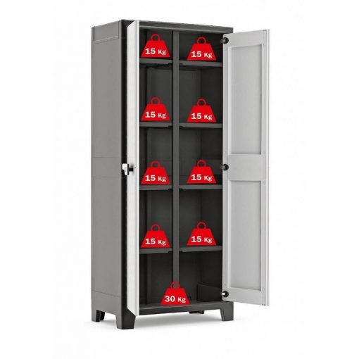 Armoire de rangement haute résine