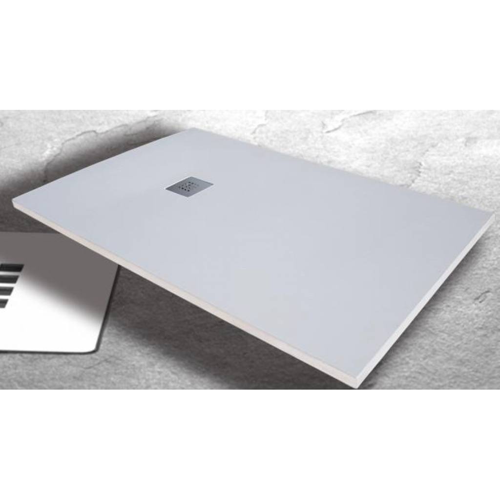 .prod-boutique-240610_1389_receveur-resine-mia Receveur extra plat Mia 120x90x3cm Blanc Texture ardoise - - Mr.Bricolage Martinique